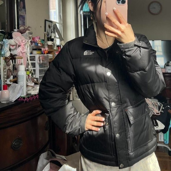 the north face black puffer jacket - Picture 8 of 8
